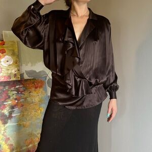 Vintage Gianfranco Ferre Silk Blouse